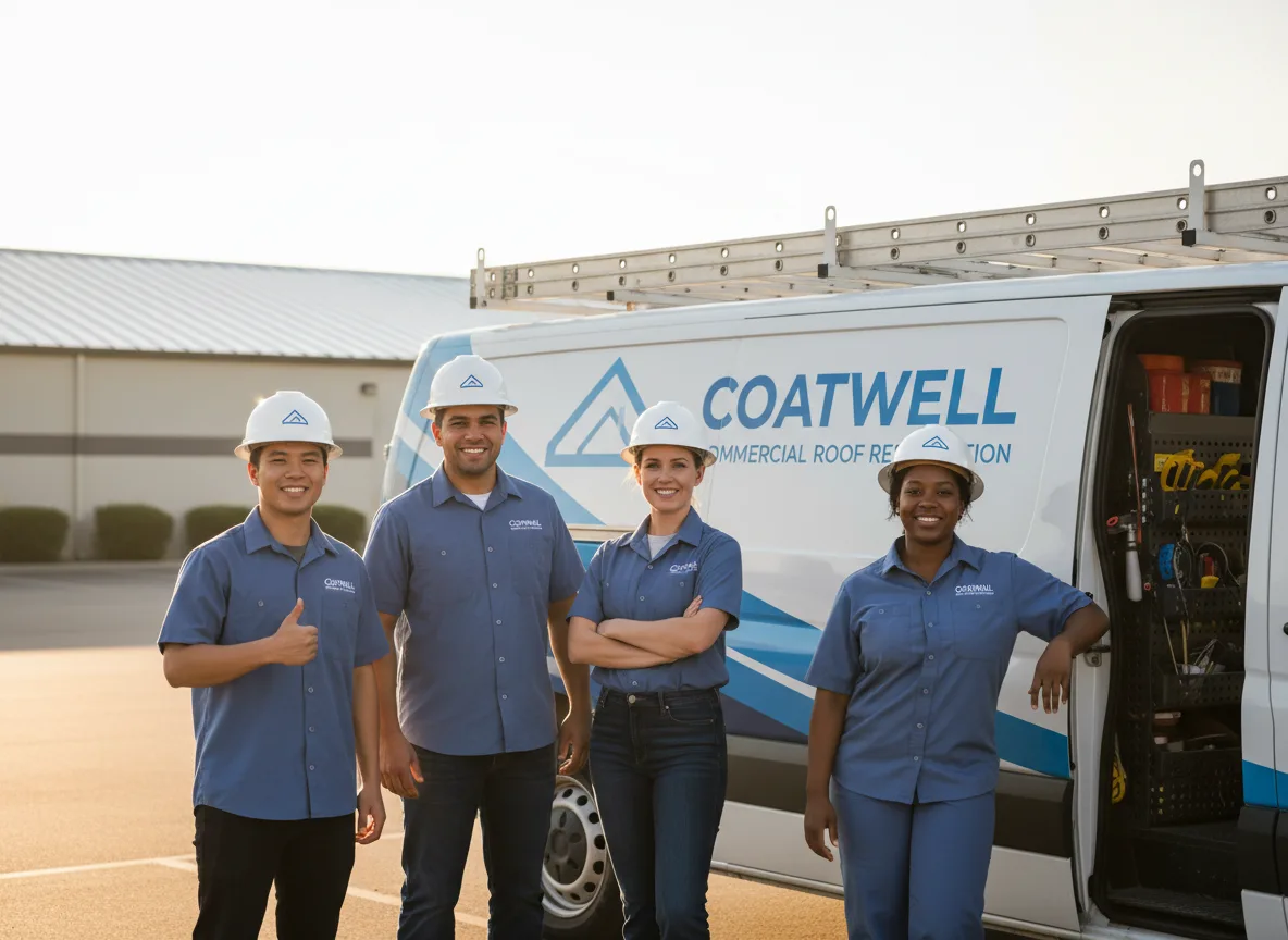 Commercial roof coating company in Centrahoma, OK
